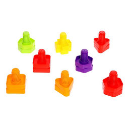 Конструктор Болты и гайки, 10 карточек, транспорт - Unicon фото 2