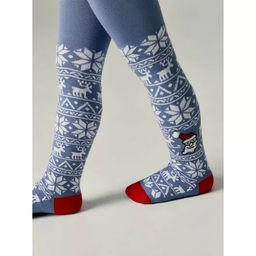 Колготки дет. NEW YEAR 23С-65СП 104-110 - 666 светлый джинс