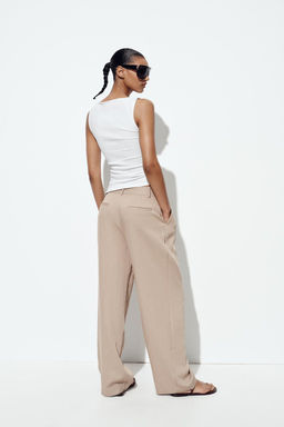 ASYMMETRIC DRAPED T-SHIRT - Zara фото 37