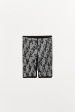 LACE CYCLING SHORTS - Zara фото 2