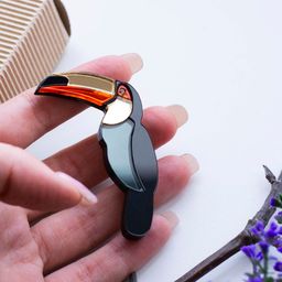 Брошь Тукан - Orgalica фото 4