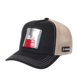 Бейсболка CAPSLAB арт. CL/PEA6/1/PCT/NAW6 Peanuts Snoopy And Woodstock (black)