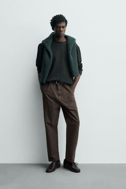 WASHED STRIPED T-SHIRT