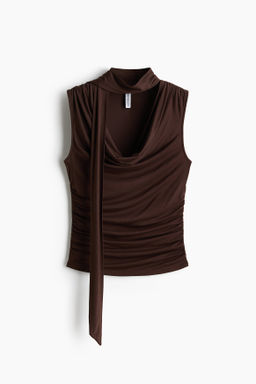 Top con cuello fular - H&m фото 2
