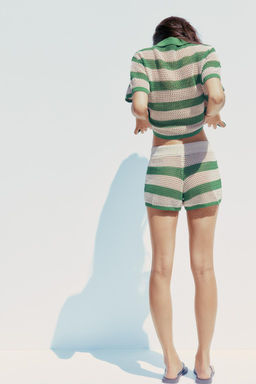 KNIT SHORTS - Zara фото 10