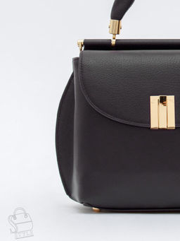 Сумка женская кожаная 1109-1MP coffee Polina&Eiterou