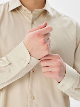 Сорочка мужская длинный рукав GREG 510/117/9442/1p STRETCH  фото 5