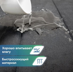 Коврик для ванной комнаты и туалета 50х80см арт. 7170 микс/Вилина