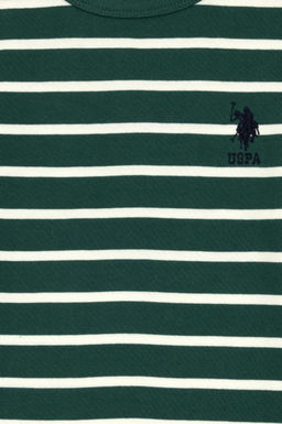 Erkek _ocuk Koyu Ye_il Bisiklet Yaka Sweatshirt - U.s. polo assn фото 4