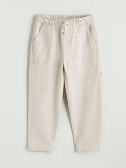 Beli Lastikli Erkek ?ocuk Kargo Kanvas Pantolon