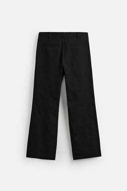 FLORAL EMBROIDERY TROUSERS - Zara фото 8
