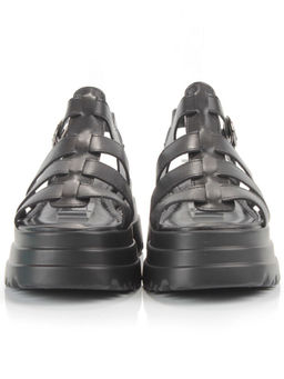 08-PEY337-2 BLACK Босоножки женские - Фабричный китай фото 8