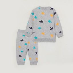 CRB wear/CWNB 90054-11-289 Комплект для мальчика (джемпер, брюки), светло-серый меланж/Ex.Cherubino  фото 3