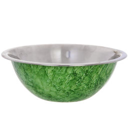 Миска из нержавеющей стали 1,4л 22см цветное покрытие "гранит"