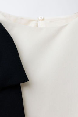 CONTRAST BOW TOP - Zara фото 3