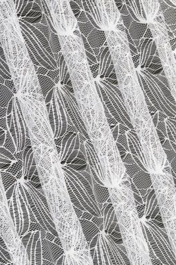 Арт. 323620/300, АЖУРНАЯ МАГНОЛИЯ, цвет кремовый, с эффектом ручной вязки., ГОТОВЫЕ ШТОРЫ, ширина 300 см x высота 270 см (на шторной ленте)