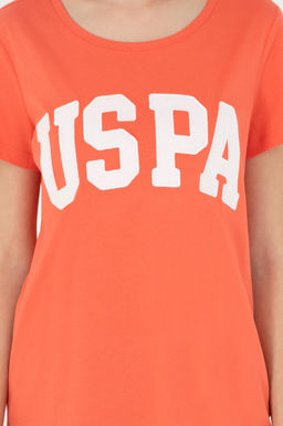 Женская базовая футболка с цветком граната Неожиданная скидка в корзине - U.s. polo assn фото 6