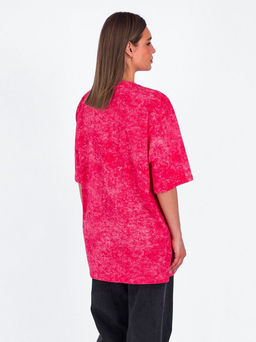 Футболка удлиненная "варенка" Top.1095 розовый