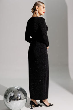 Платье Мода Юрс 25-2879 черный