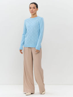 Джемпер женский 5242-41401. 3200331 холодный голубой