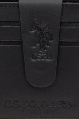 U. S. Polo Assn Мужская черная визитница - U.s. polo assn фото 7