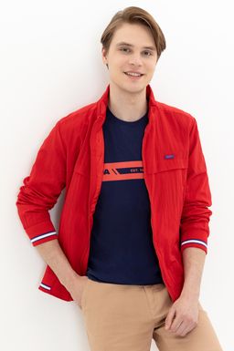 U. S. Polo Assn Мужское красное пальто