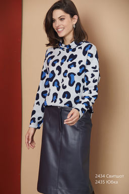 2434 Свитшот - Niv niv  fashion фото 2