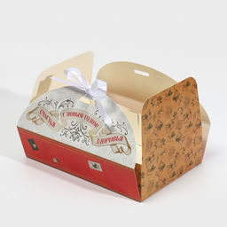 Коробка сборная Новогодняя почта, 22 х 15 х 6 см - Дарите счастье фото 6