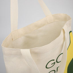 Сумка шопер Good time, без молнии, без подкладки, бежевая