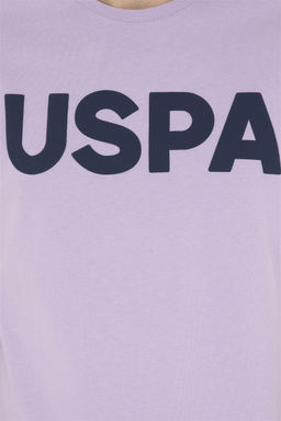 Мужская сиреневая базовая футболка Неожиданная скидка в корзине - U.s. polo assn фото 7