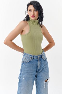 Боди трикотажное серо-голубое - Fly фото 21