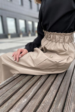 Юбка Rumoda 2143 бежевый  фото 2