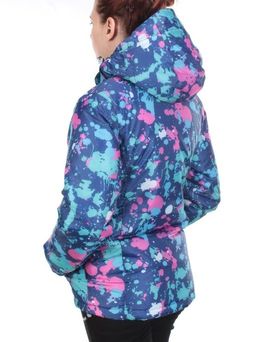 W1608-2 BLUE PRINT Куртка горнолыжная женская ERUITOR (100 гр. холлофайбера) - Fashion фото 5