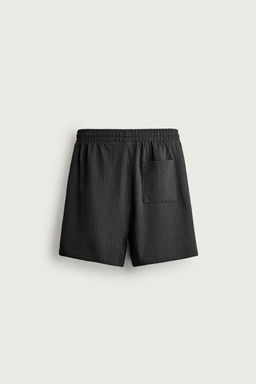 BERMUDA REGULAR FIT SEERSUCKER CONFORT / Gris antracita - Zara фото 7