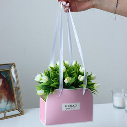 Цена за 5 шт. Переноска для цветов складная Для тебя, 17 13 7 см - Дарите счастье фото 7