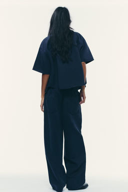 JOGGER TROUSERS WITH SEAMS - Zara фото 4