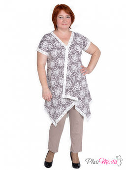 Туника Модель №279 размеры 44-80 - Plusmoda фото 6