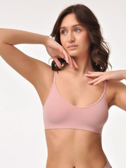 Топ на тонких бретелях в рубчик - My фото 69