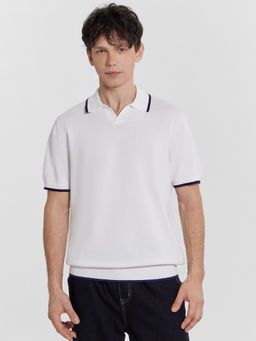 Поло мужское Mark Formelle кремовое из вискозы