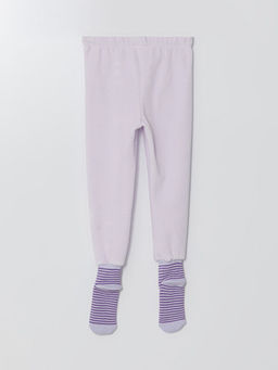 Beli Lastikli ?orapl? K?z Bebek Pijama Alt - Waikiki фото 3