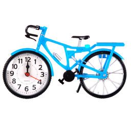 Часы настольные Велосипед 22х7,5х12,5 см / 7695-1 /уп 144/микс