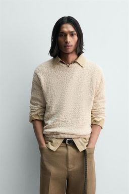 IRREGULAR TEXTURED JUMPER - Zara фото 9