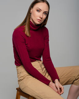 Водолазка из мягкого трикотажа 52.2.10 - Elena sorti фото 2