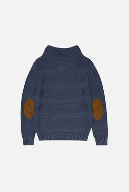 20120320060, Свитер детский для мальчиков Baldino темно-синий Acoola  фото 2