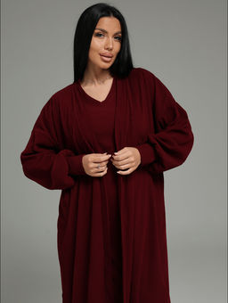 Леди костюм женский (бордо)