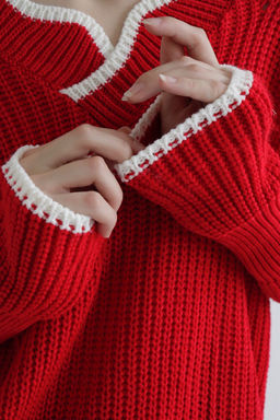 9823 Пуловер красный - Martichelli фото 13