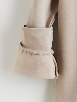 Bisiklet Yaka Erkek Kal?n Sweatshirt