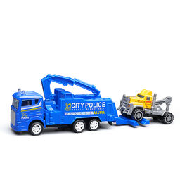 Машина "Эвакуатор полицейский" металл, в коробке