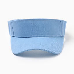 Козырёк женский MINAKU на липучке, размер 56-58, голубой