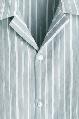 Camisa resort en mezcla de lyocell Regular Fit - H&m фото 3